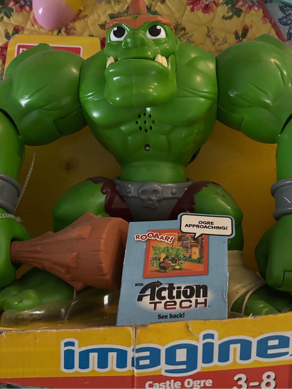 Imaginenext new in box Castle Ogre Toy - Green